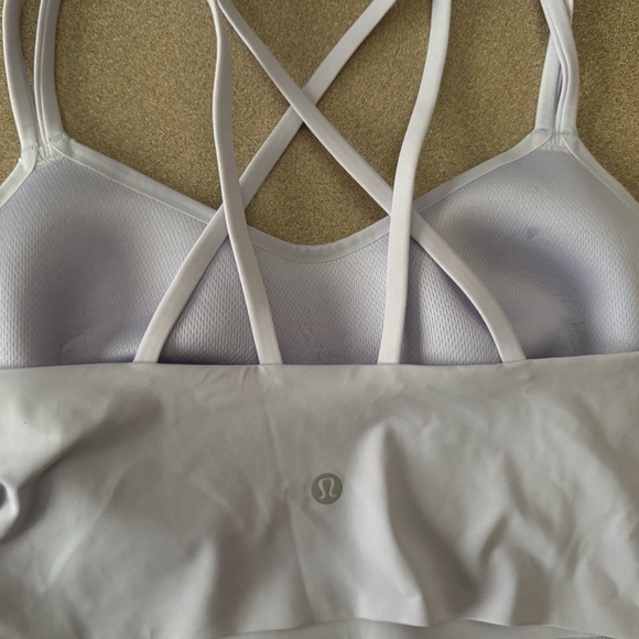 NWT Lululemon Like a Cloud Lavender Longline Bra Size 10 - Picture 9 of 9